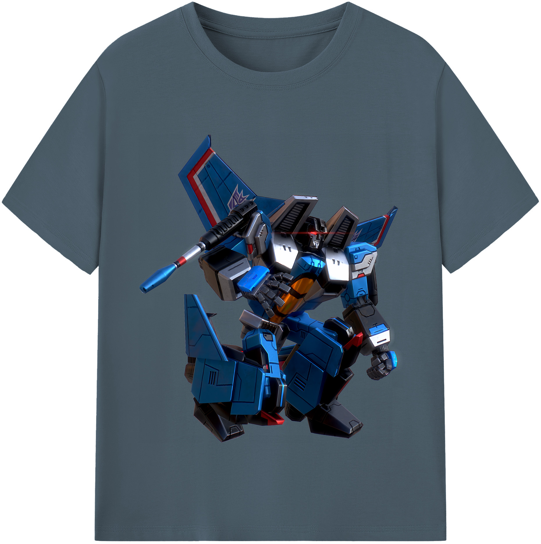 （画像用） Transformers トランスフォーマー 綿100％半袖Tシャツ（フロントプリント）